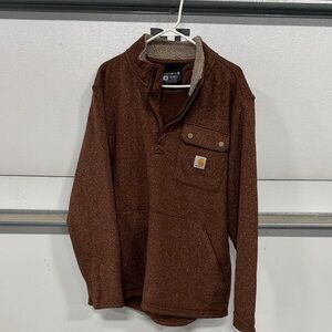 Carhartt Chestnut Quarter-Zip Pullover